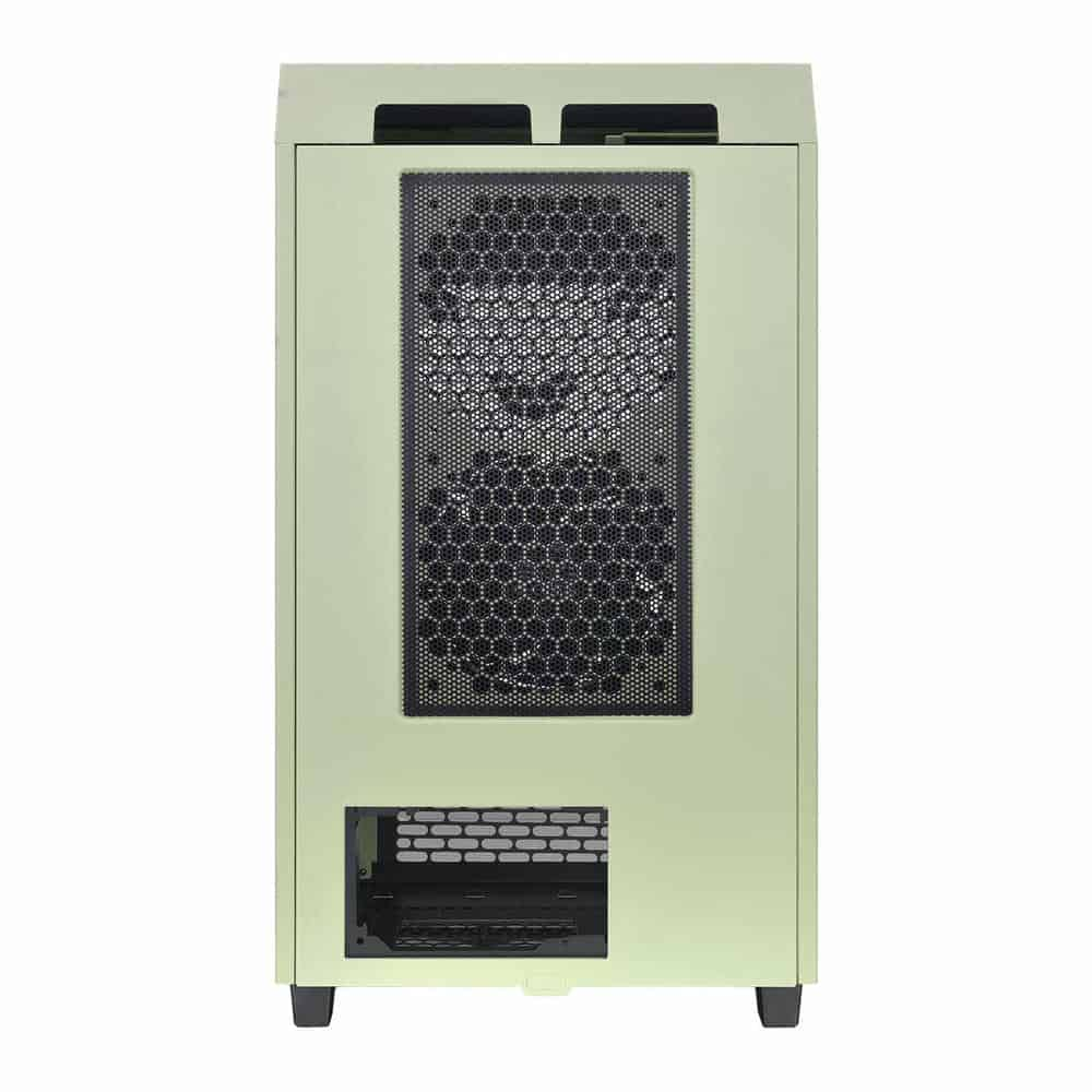 (image for) Thermaltake The Tower 200 Matcha Green Mini-ITX PC Gaming Case + LCD Panel Kit Bundle